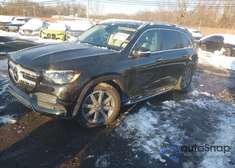 2022 Mercedes-Benz Gls 450 4Matic из США, поврежденный, VIN 4JGFF5KE1NA651424